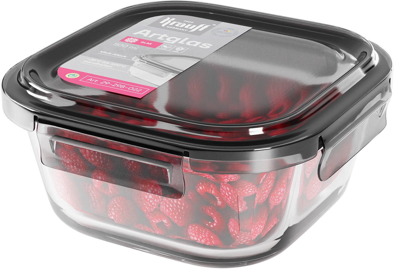 Контейнер KRAUFF з кришкою 500 мл (29-298-022)